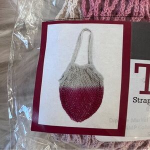 Camp Collection Tote Bags Reusable Ombré Pink Pair New